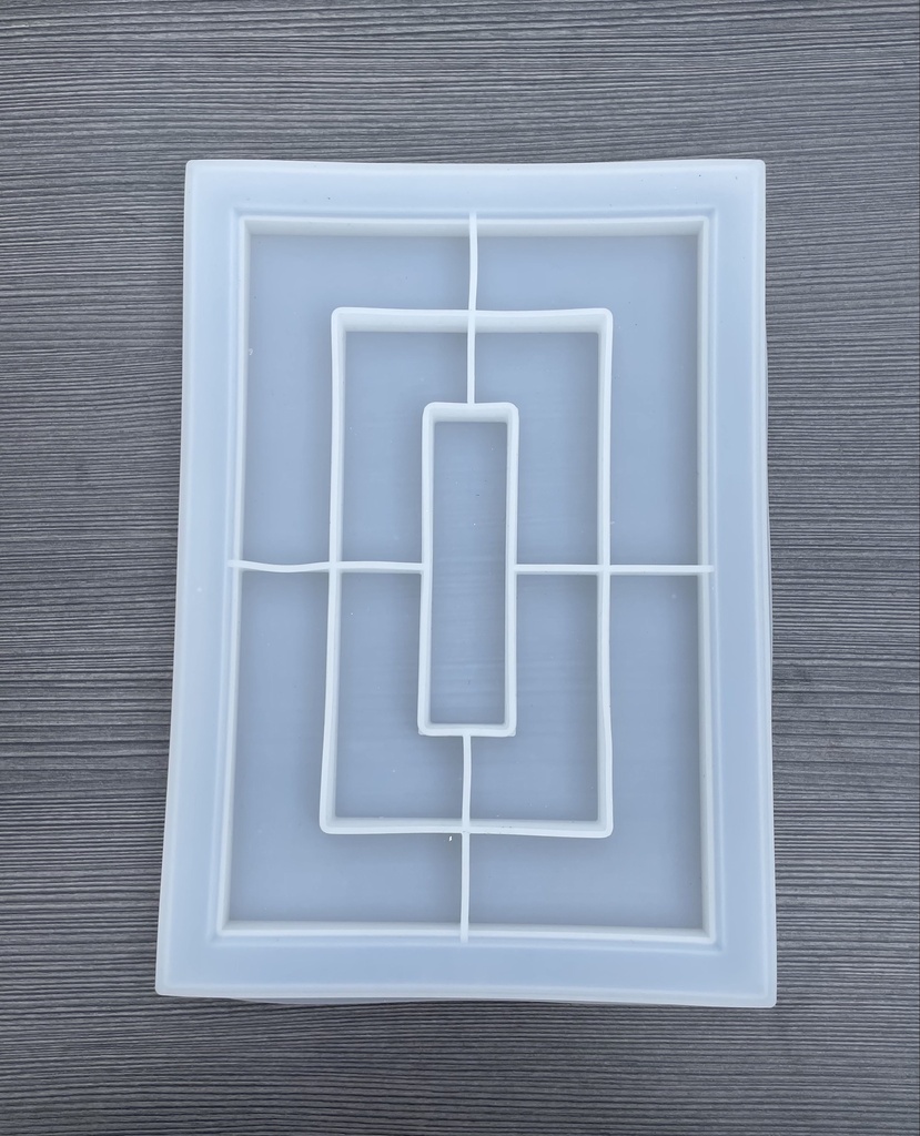 MOLDE DE SILICÓN BANDEJA PARA BAÑO