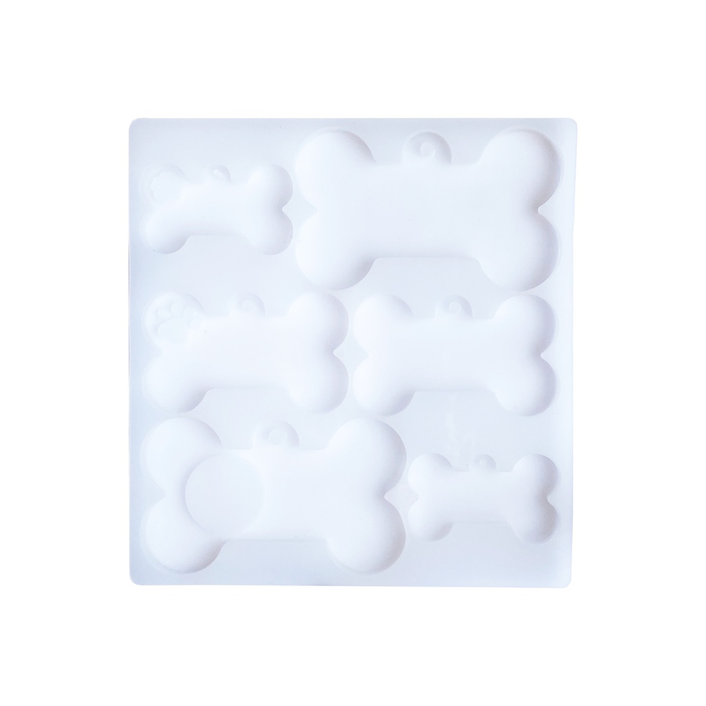 MOLDE DE SILICÓN PARA PLACAS DE PERRO