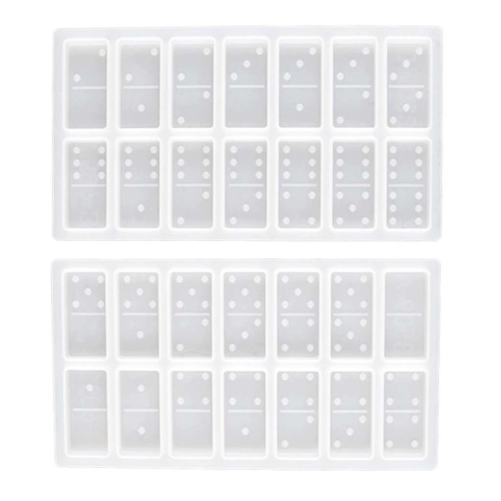 MOLDE DE SILICÓN DOMINÓ