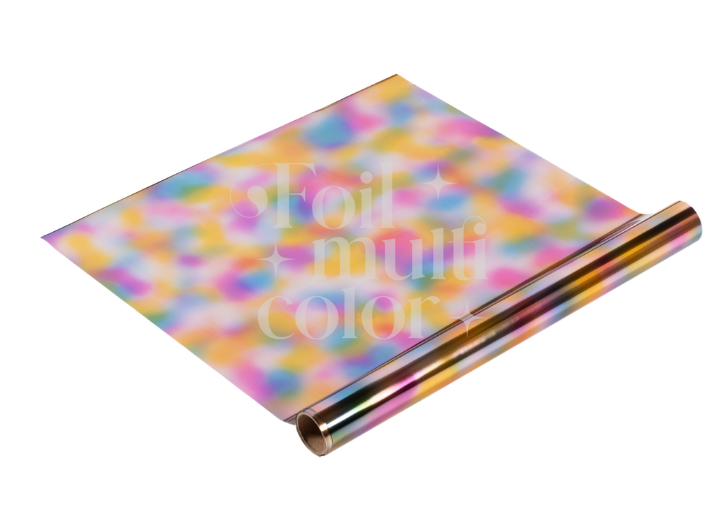 FOIL TONER MANCHAS ARCOIRIS PASTEL