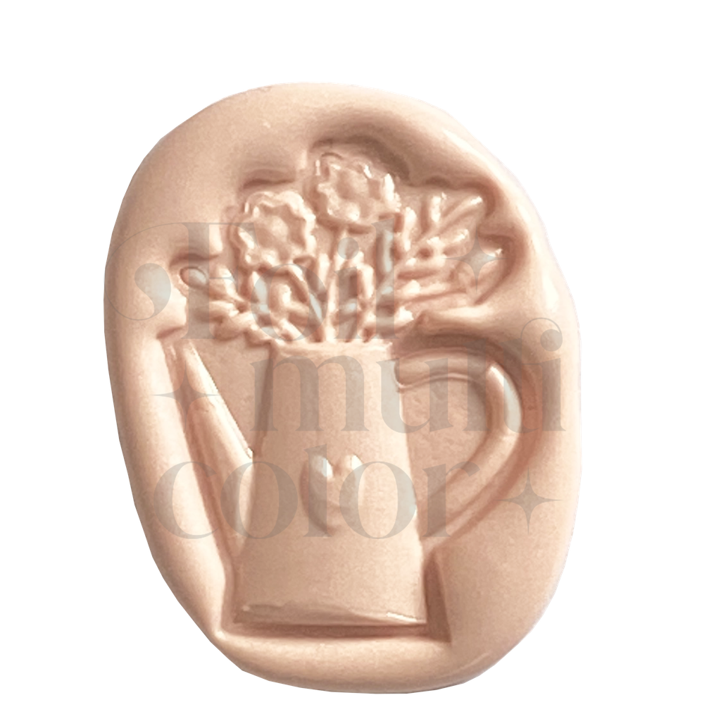 cabezal JARRA CON FLORES