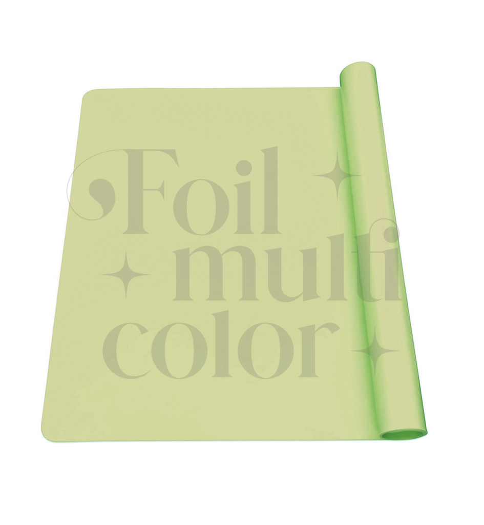 TAPETE DE SILICÓN VERDE LIMÓN