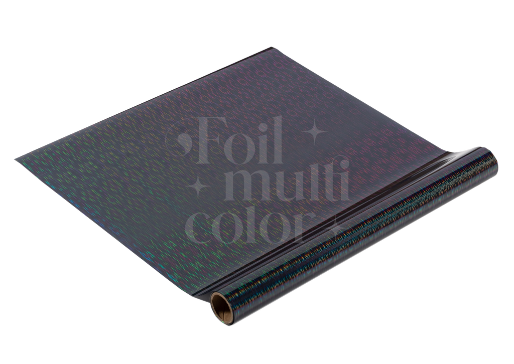 FOIL TONER NEGRO LINEAS HOLOGRAFICO