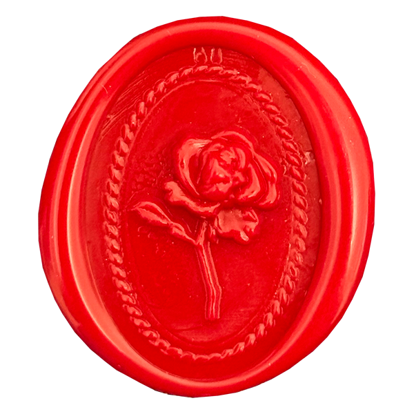 cabezal ROSA BELLA Y BESTIA 3D CON MARCO PUNTEADO