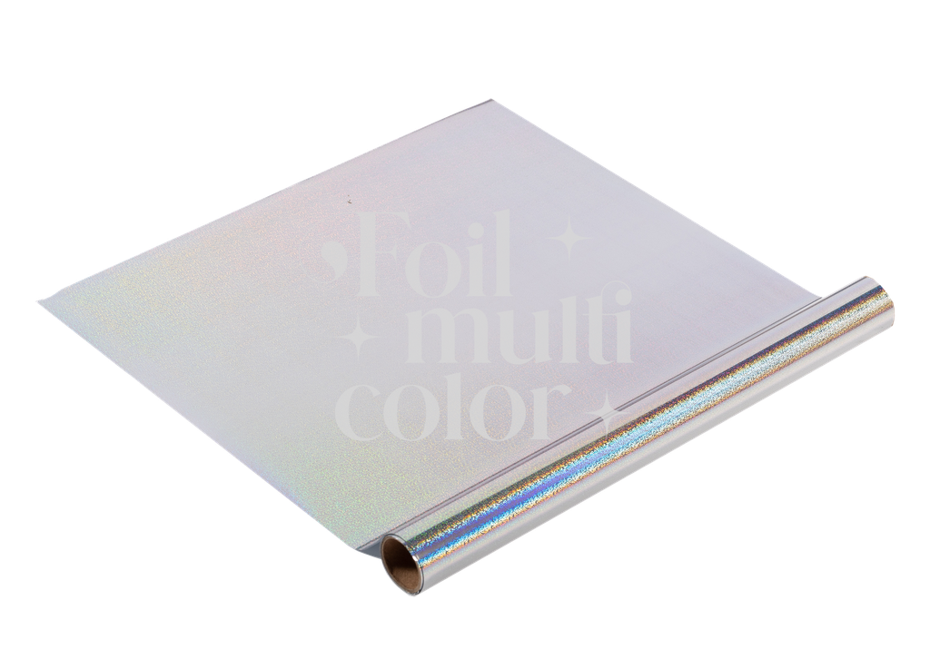 FOIL TEXTIL PLATEADO GLITTER